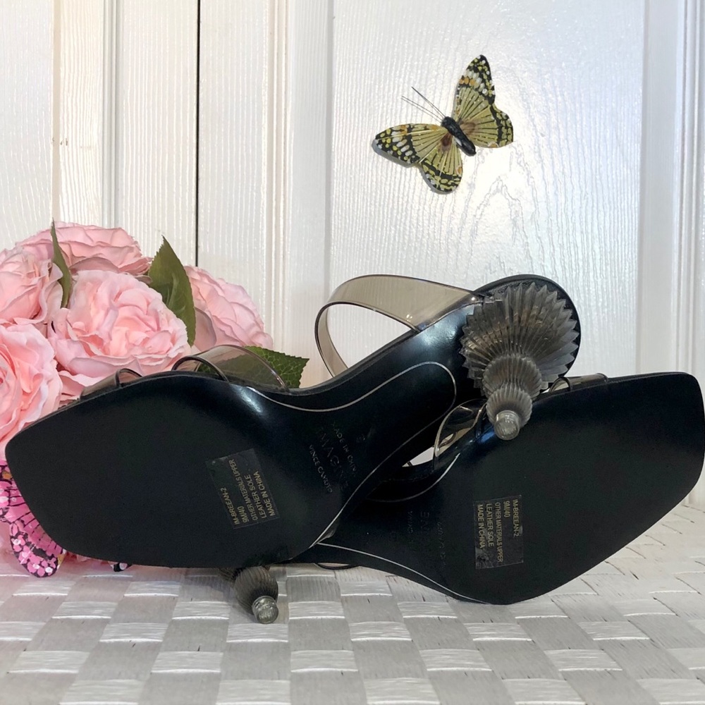 📁 Imagine Vince Camuto Breean Lucite Statement Heels - Picture 5 of 16